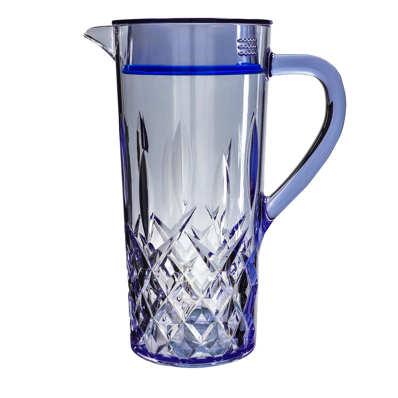 Acrylic Diamond Cut Jug With Sealed Cap 1Pc