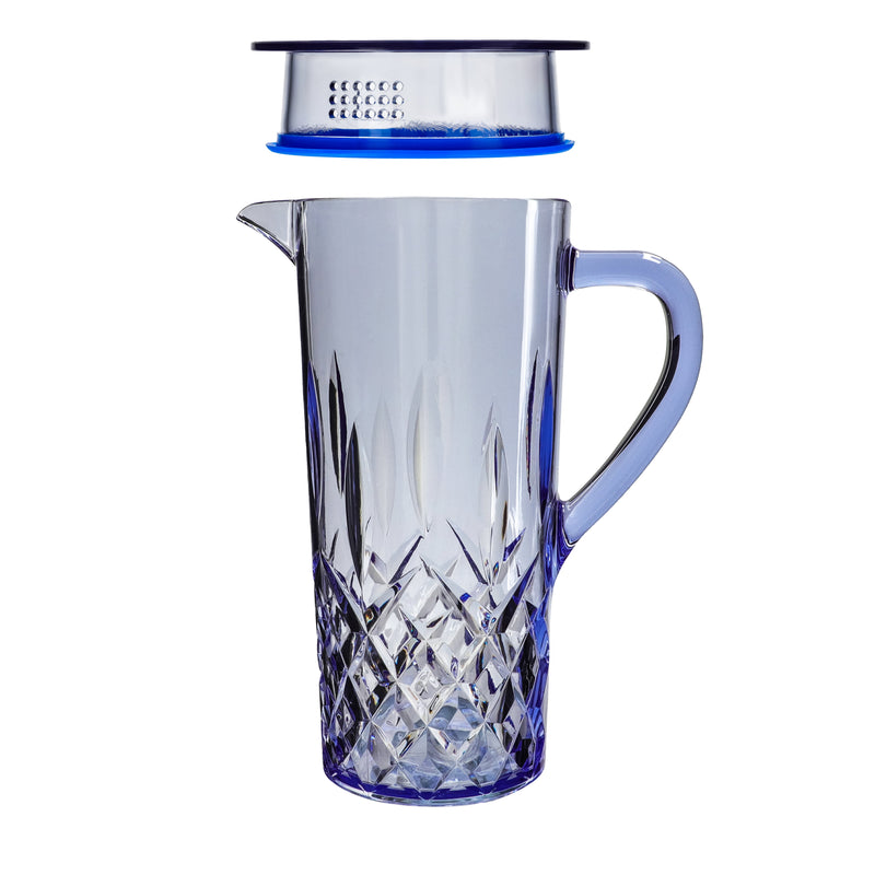 Acrylic Diamond Cut Jug With Sealed Cap 1Pc