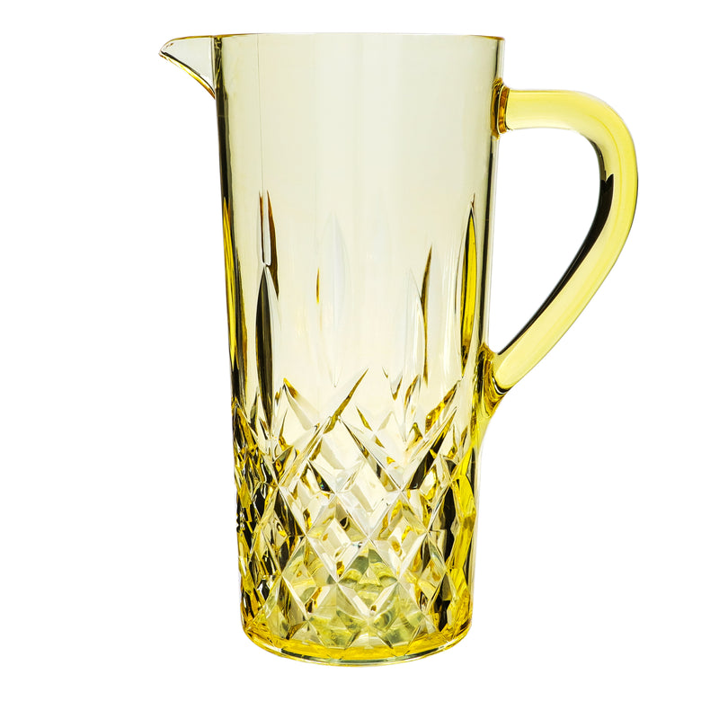 Acrylic Diamond Cut Jug With Sealed Cap 1Pc