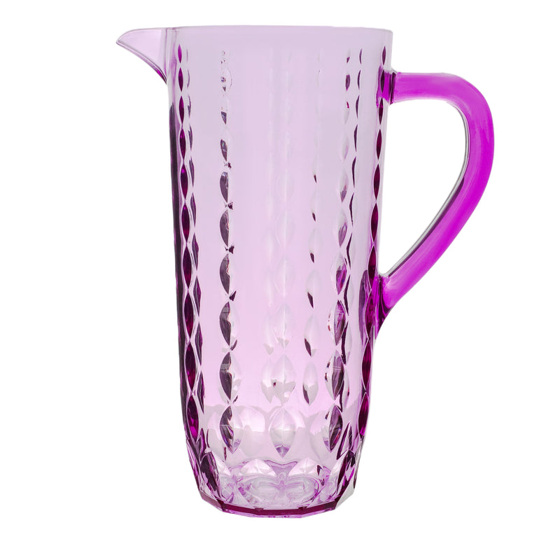 Acrylic Water Drop Cut Jug With Sealed Cap 1Pc