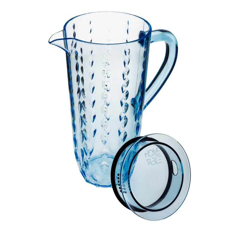 Acrylic Water Drop Cut Jug With Sealed Cap 1Pc