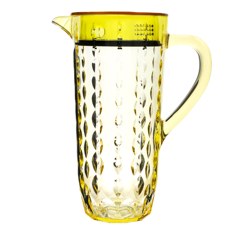 Acrylic Water Drop Cut Jug With Sealed Cap 1Pc