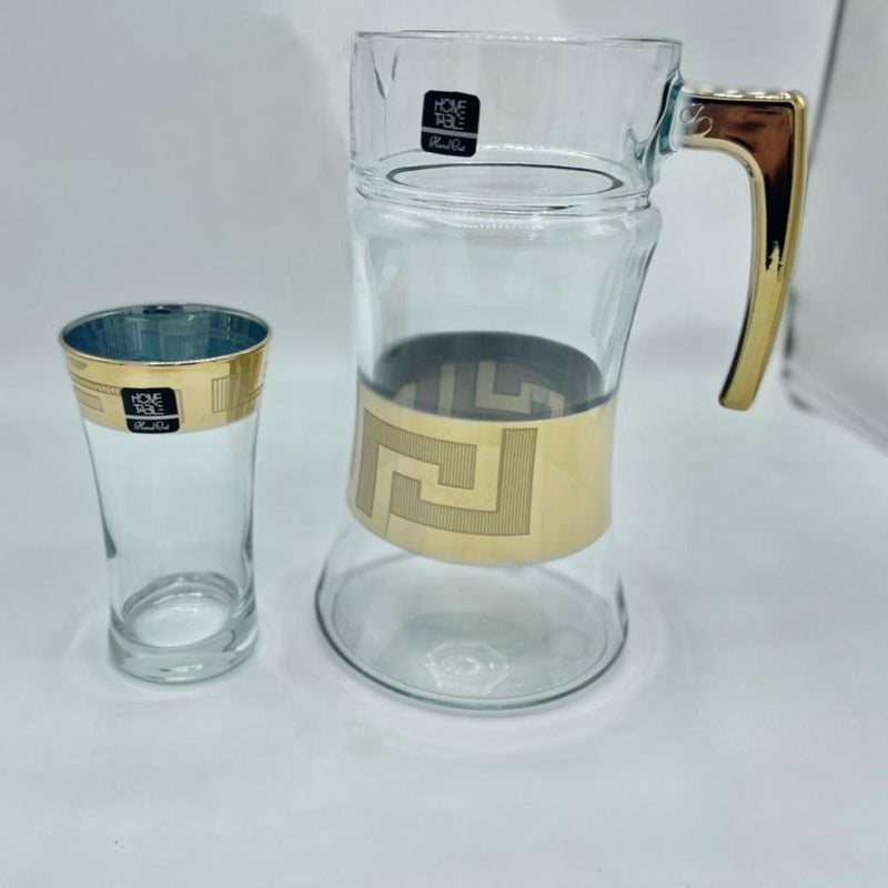 Glamorous Azur Golden Water Set 7Pc