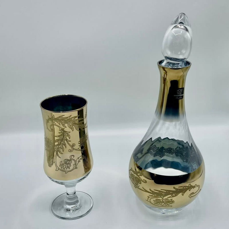 Royal Tulip Golden Carafe Set 7Pcs