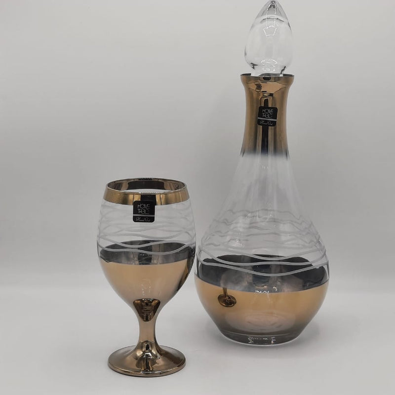 Best Royal Imperial Golden Carafe Set 7Pcs