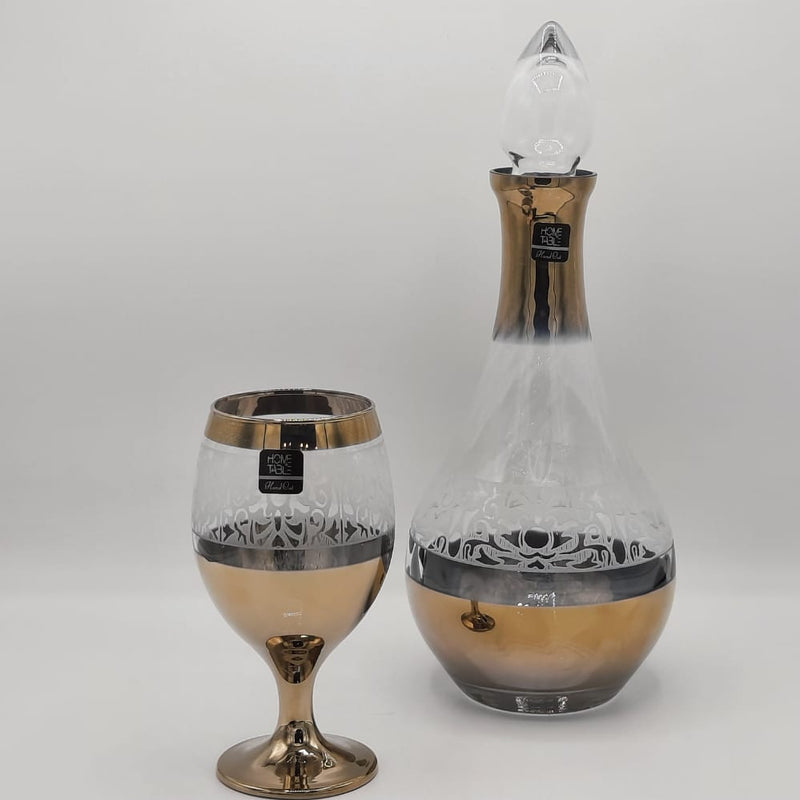 Royal Imperial Golden Carafe Set 7Pcs