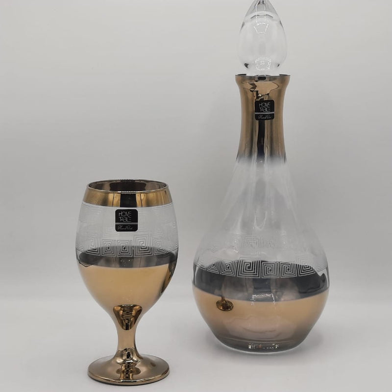 Western Imperial Golden Carafe Set 7Pcs