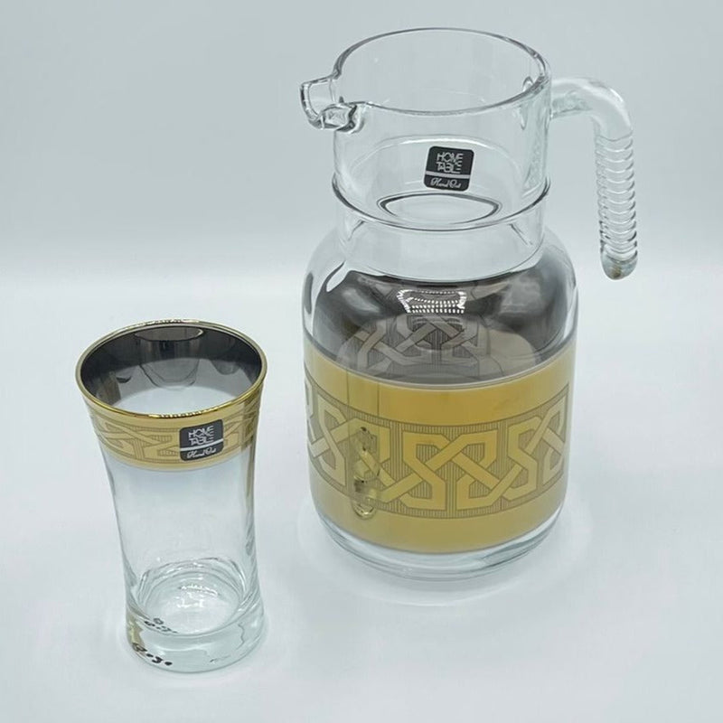 Royal Azur Golden Water Set 7Pc