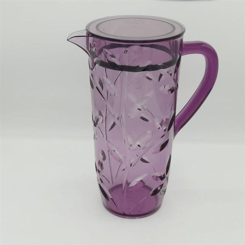 Acrylic Leaves Cut Jug With Sealed Cap 1Pc