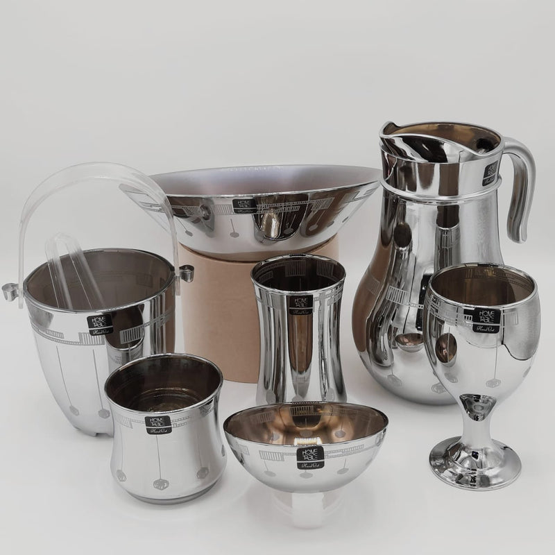 Elegant Drinkware Dining Silver Set