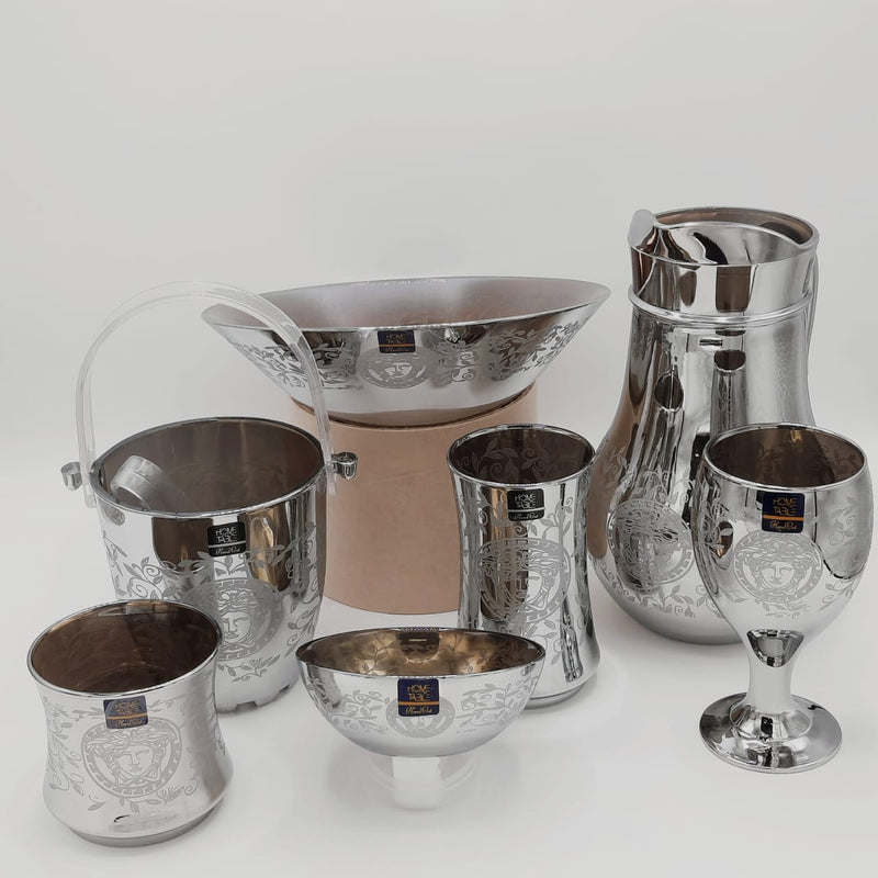 Stylish Drinkware Dining Silver Set