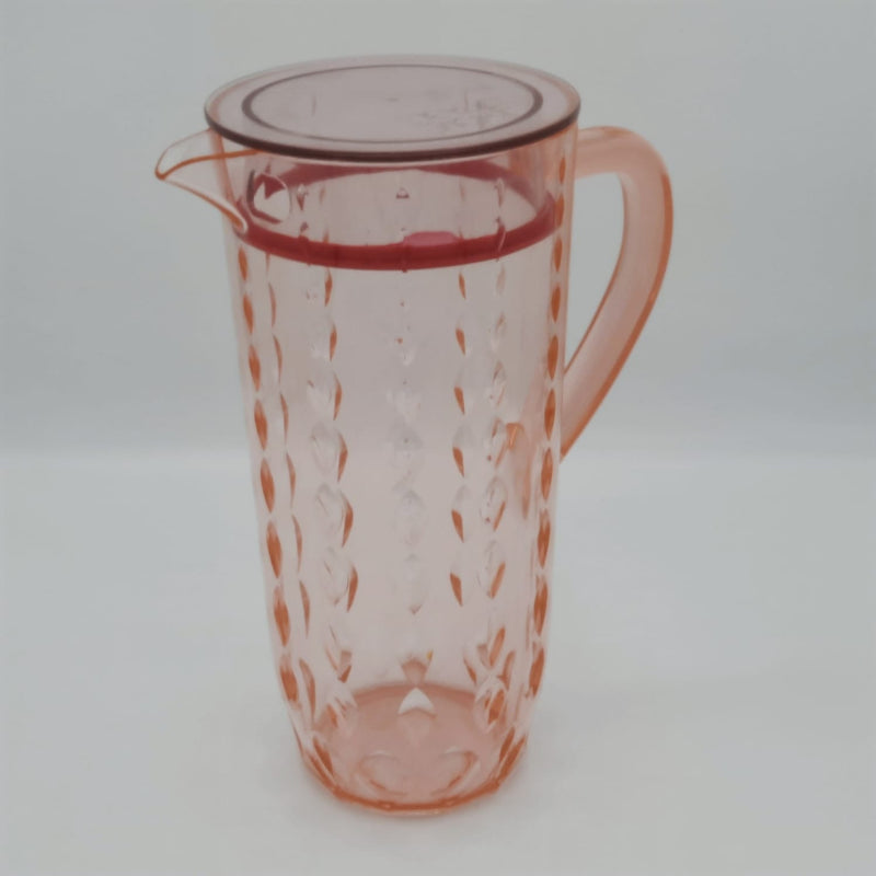 Acrylic Water Drop Cut Jug With Sealed Cap 1Pc