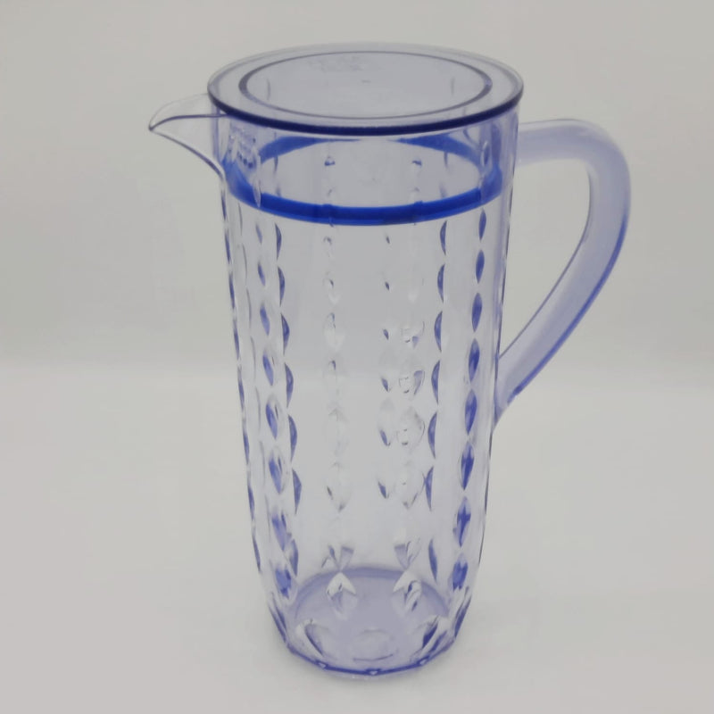 Acrylic Water Drop Cut Jug With Sealed Cap 1Pc